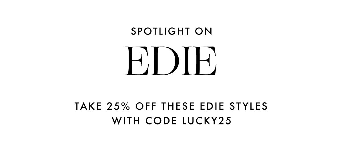 Spotlight on Edie