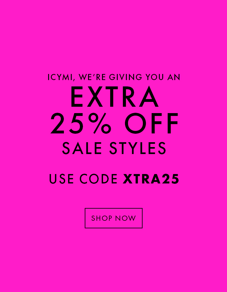 Extra 25% off Sale 