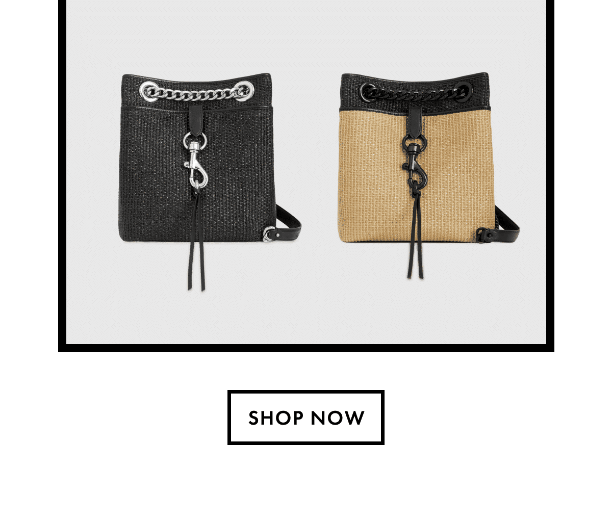 Straw Detail Rebecca Minkoff Bags SHOP NOW