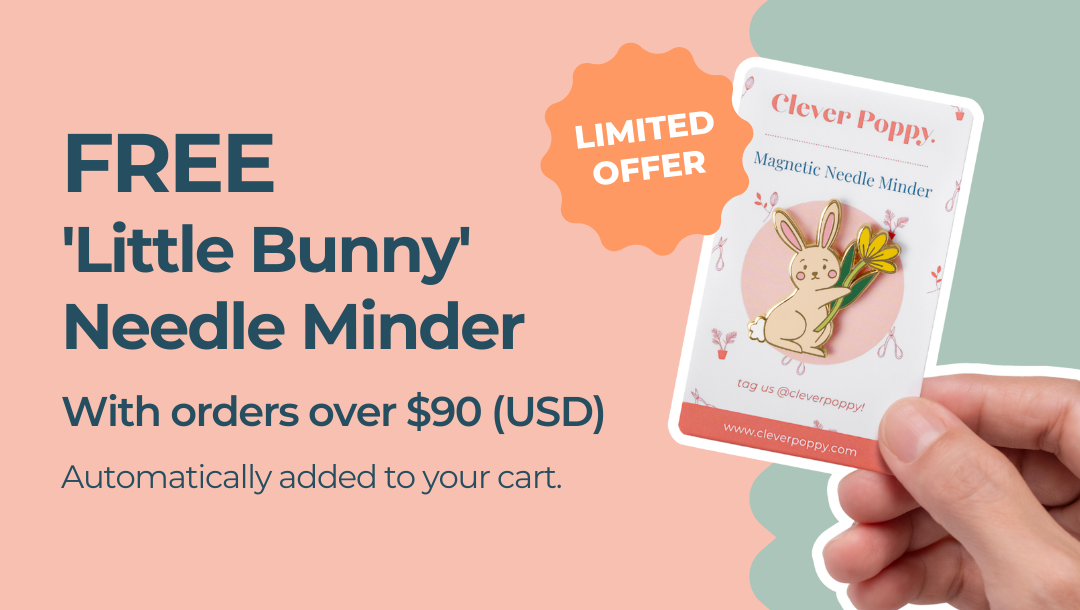 Free bunny needle minder