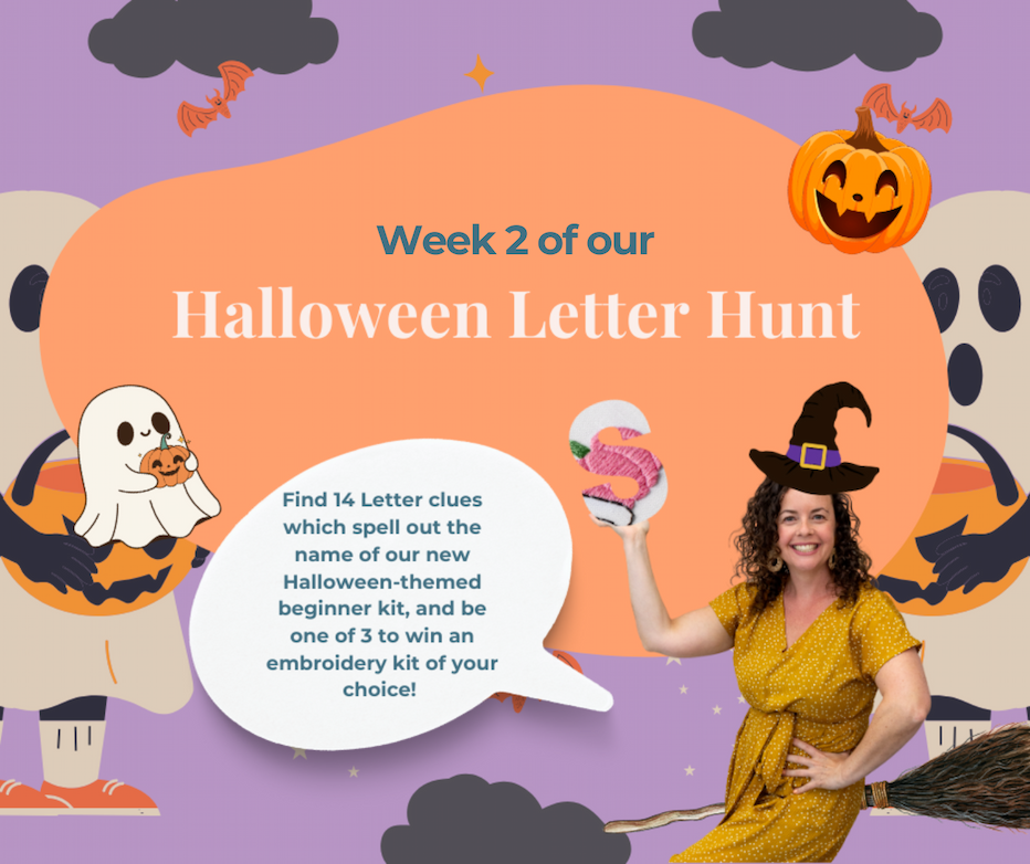 Halloween Letter Hunt Giveaway