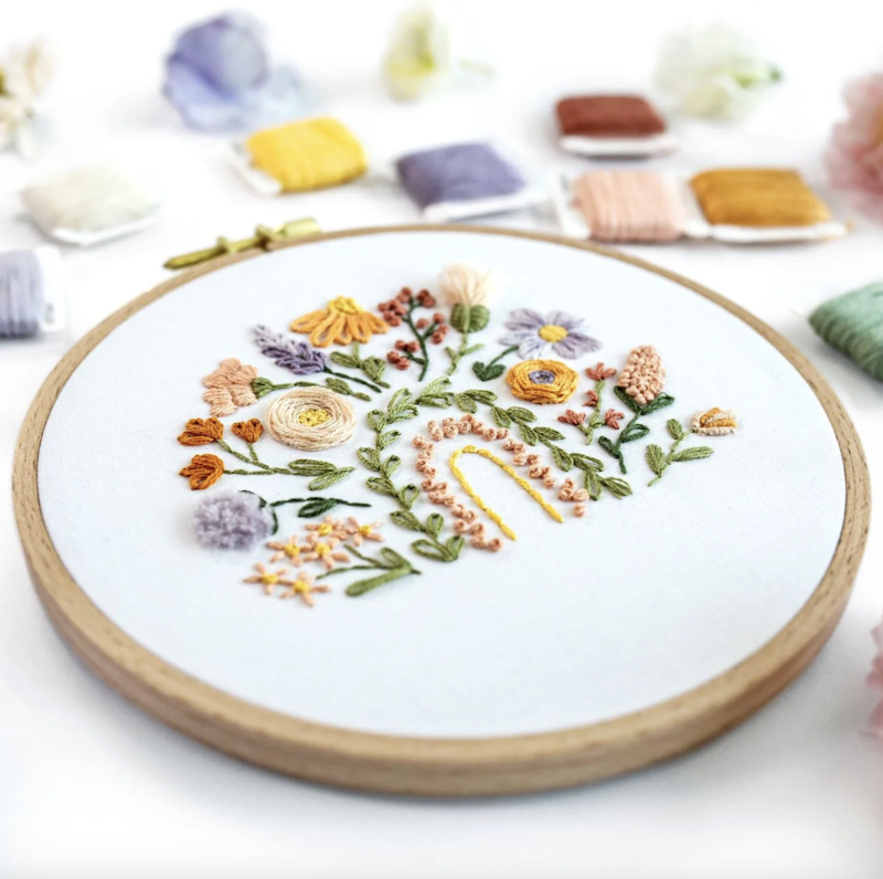 Floral rainbow