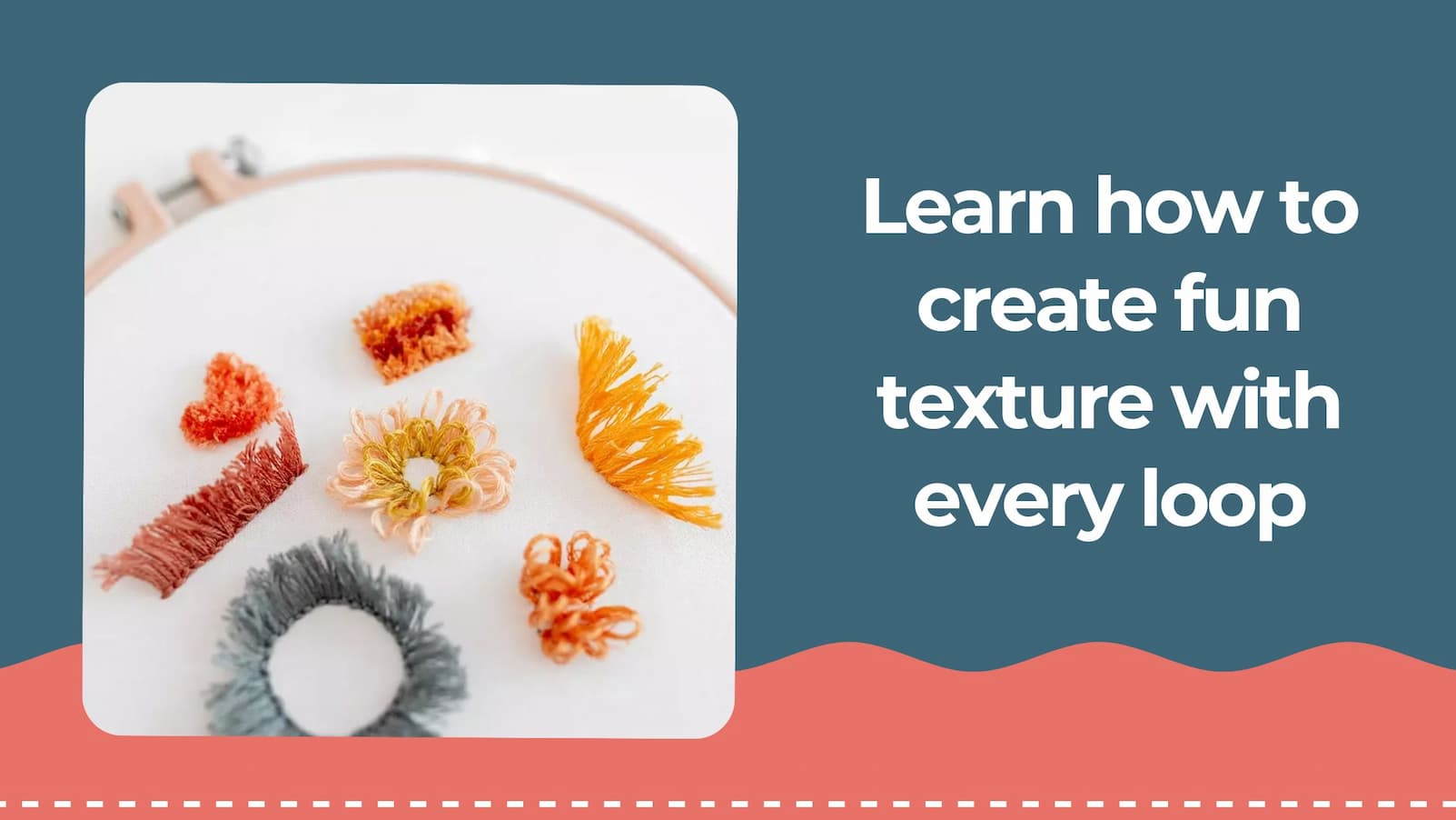 Turkey Stitch - Learn How to create fun texture with every loop