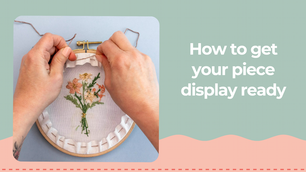 How to get your piece display ready