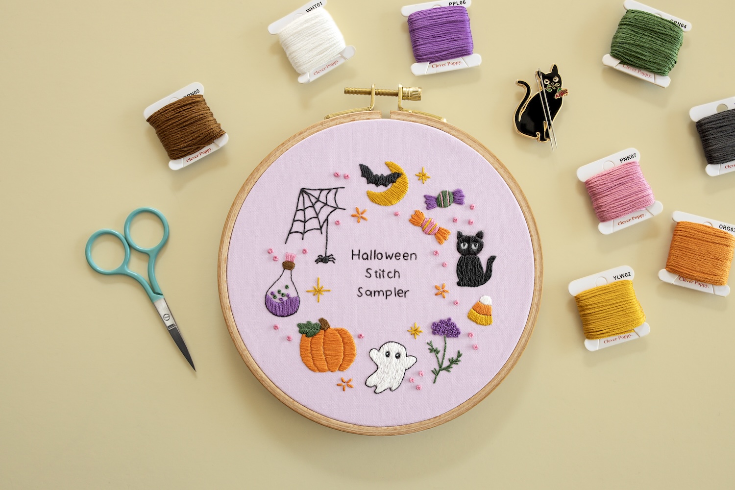 Halloween Stitch Sampler