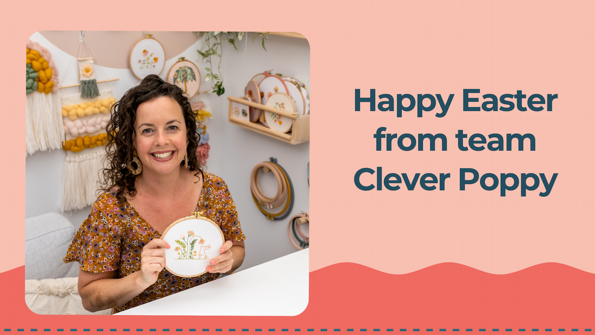 Happy Easter from team Clever Poppy