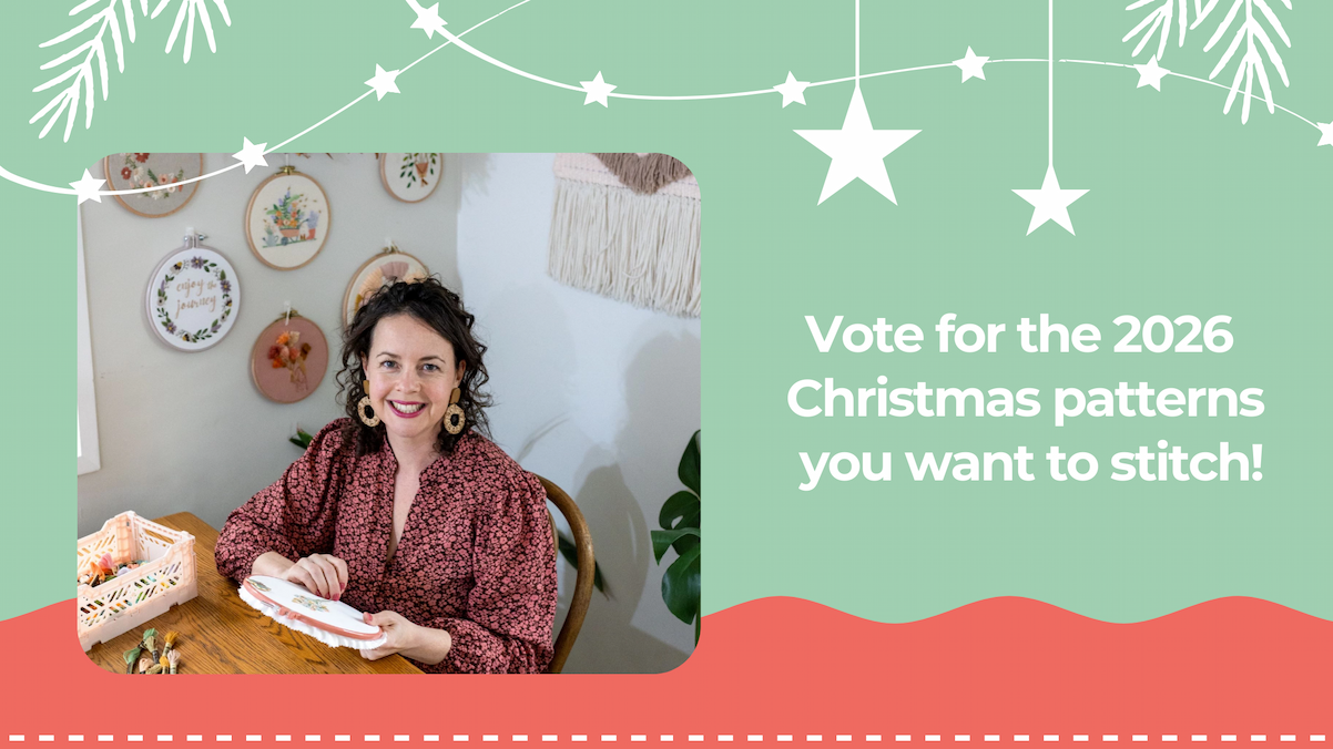 Vote for the Christmas patterns you want to stitch