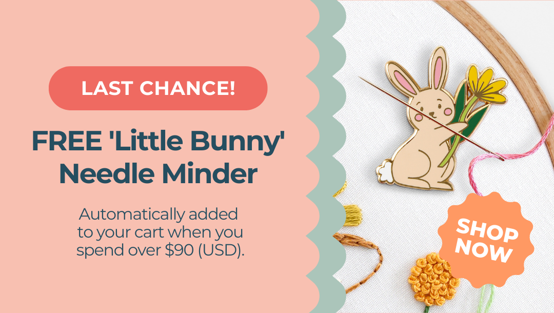 Free bunny needle minder