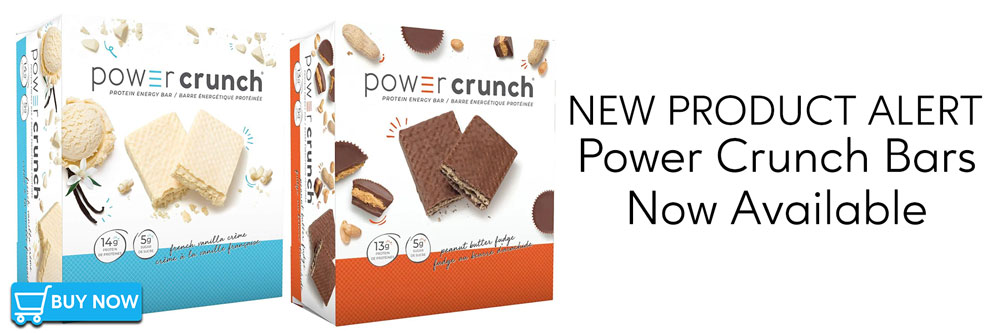 New Product Alert - Power Crunch Bars