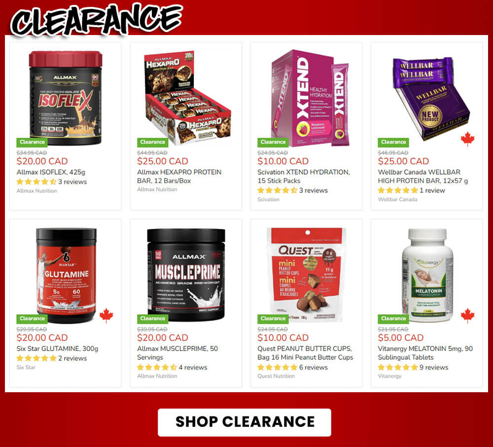 Clearance Deals you can't afford to miss