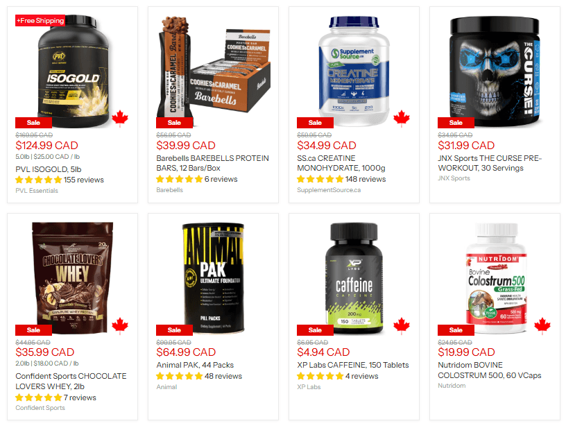 Sale Page - Brand driven discounts for you to crush your goals