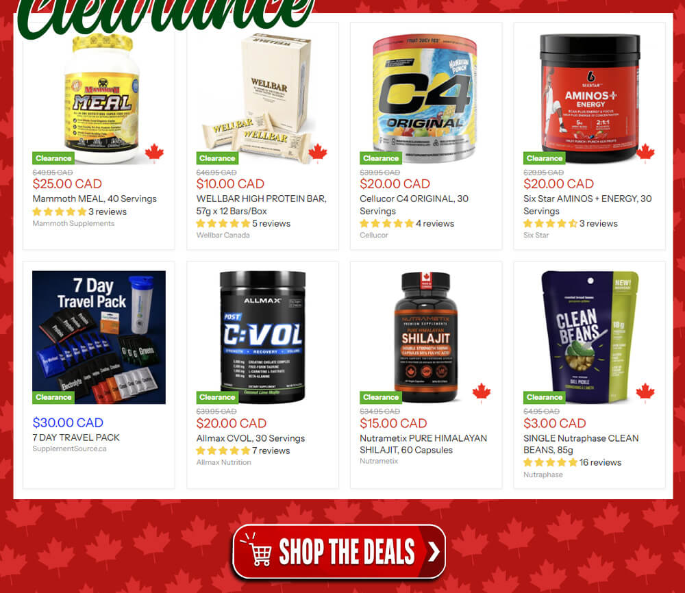 Clearance Deals you can't afford to miss