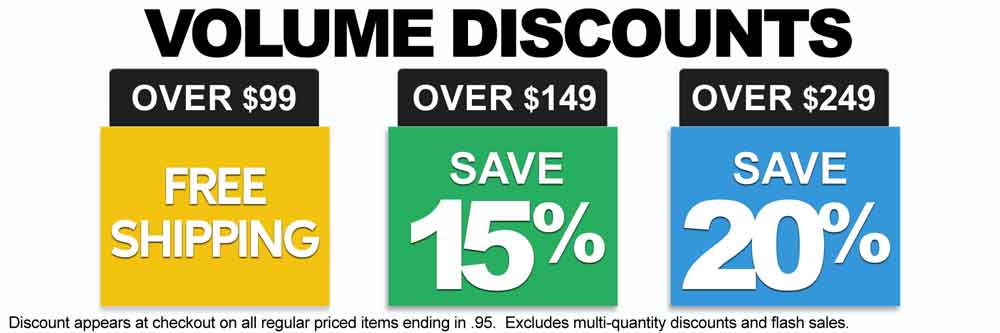 Volume Discounts - Buy More and Save More