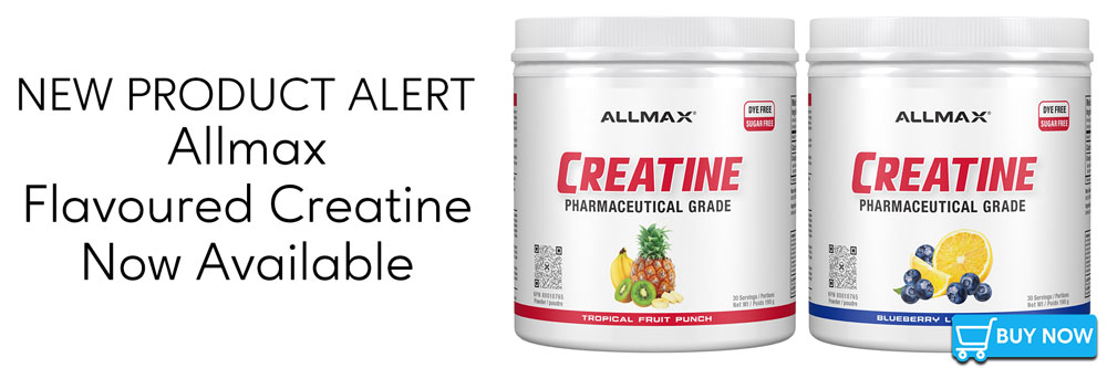 New Product Alert - Allmax Flavoured Creatine