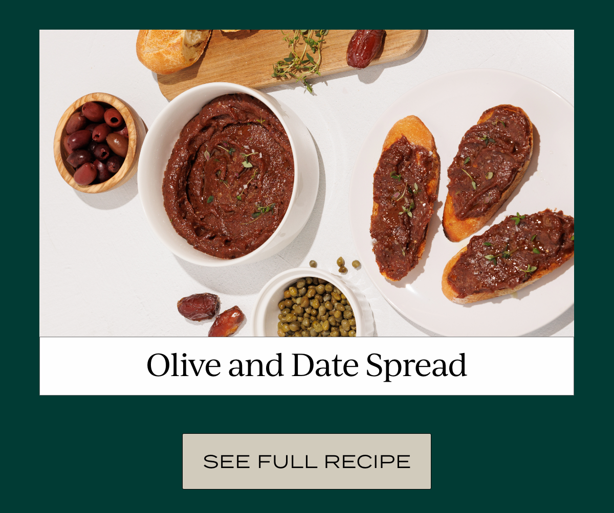 Olive and Date Spread Reel