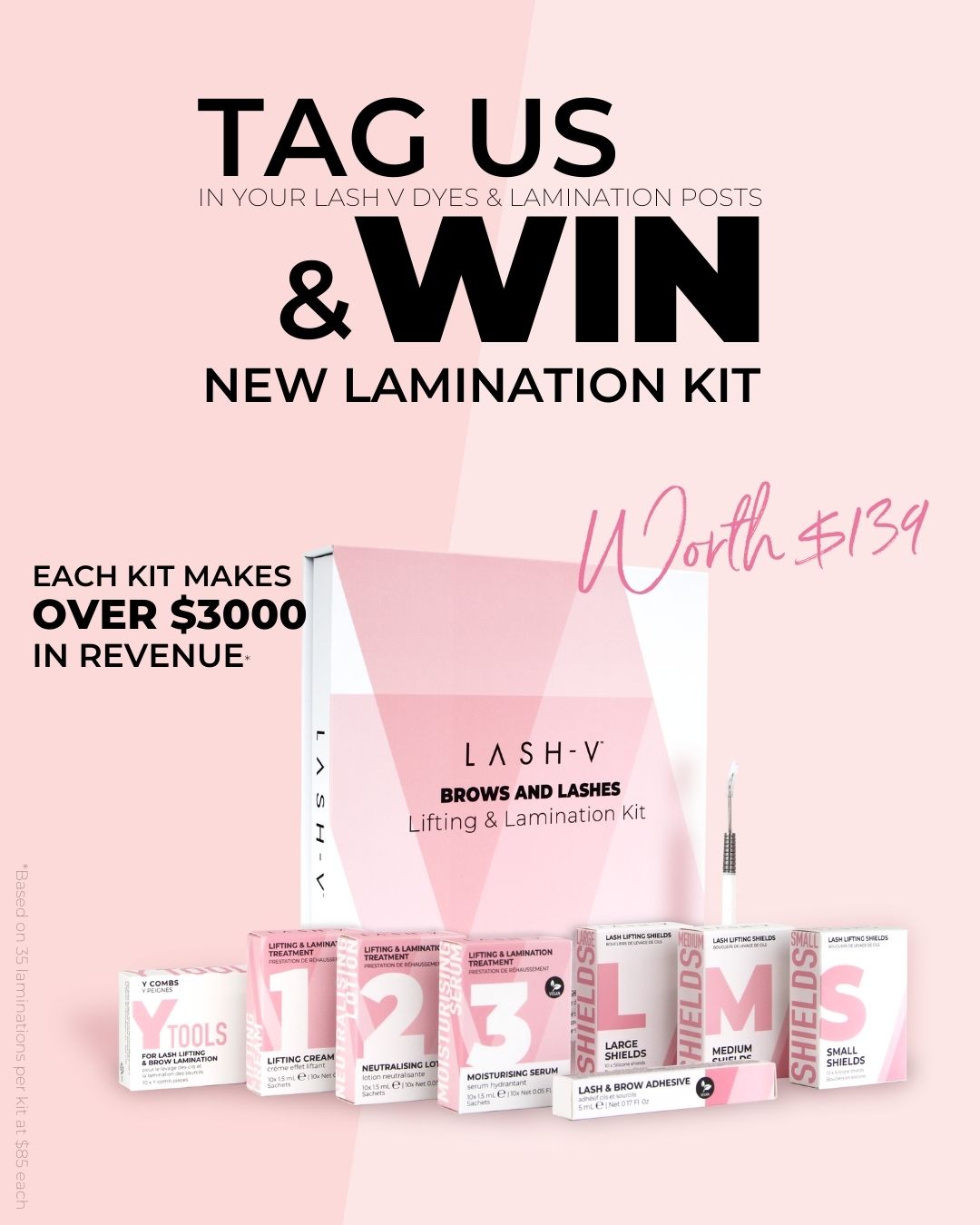 🚨15 OFF Lamination Kits & Hybrid Dyes Here's the code... Lash V