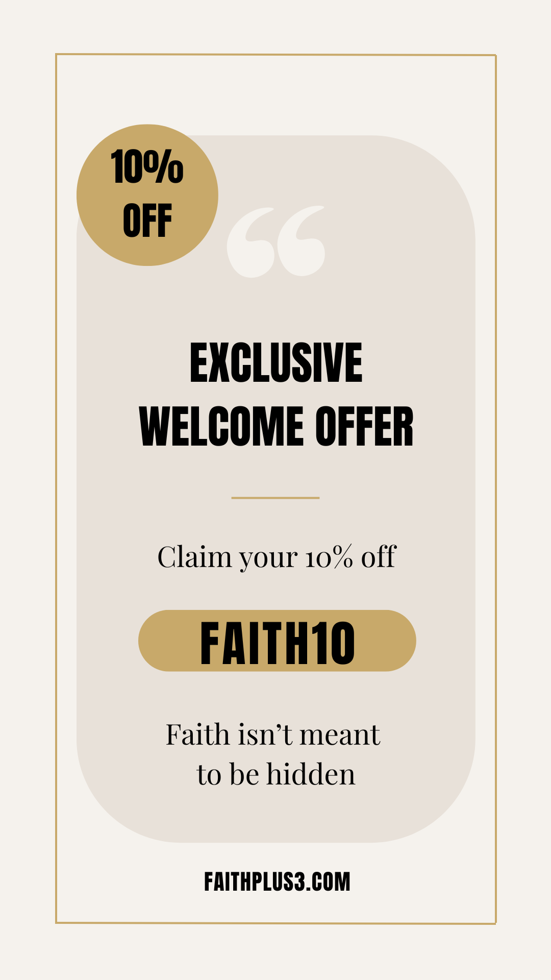 Contact Us | Faith Plus 3