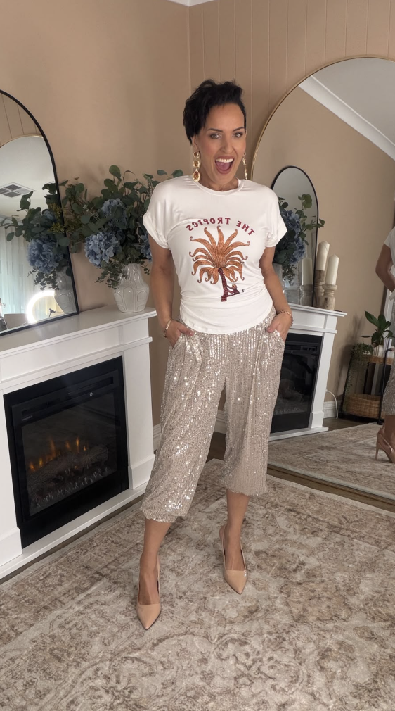 Tropic Tee Ivory