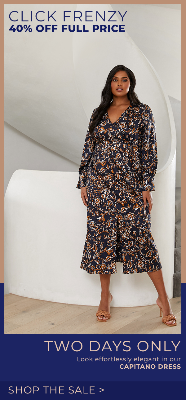 CLICK FRENZY 40% OFF FULL PRICE ITEMS 