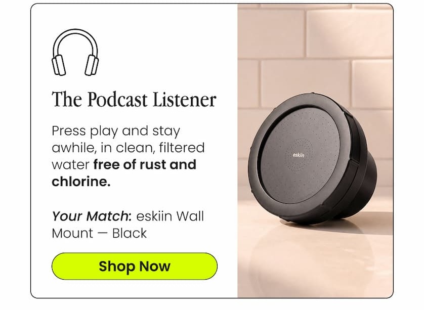 the 4 Min Sprinter. your match: Eskiin wall mount- chrome