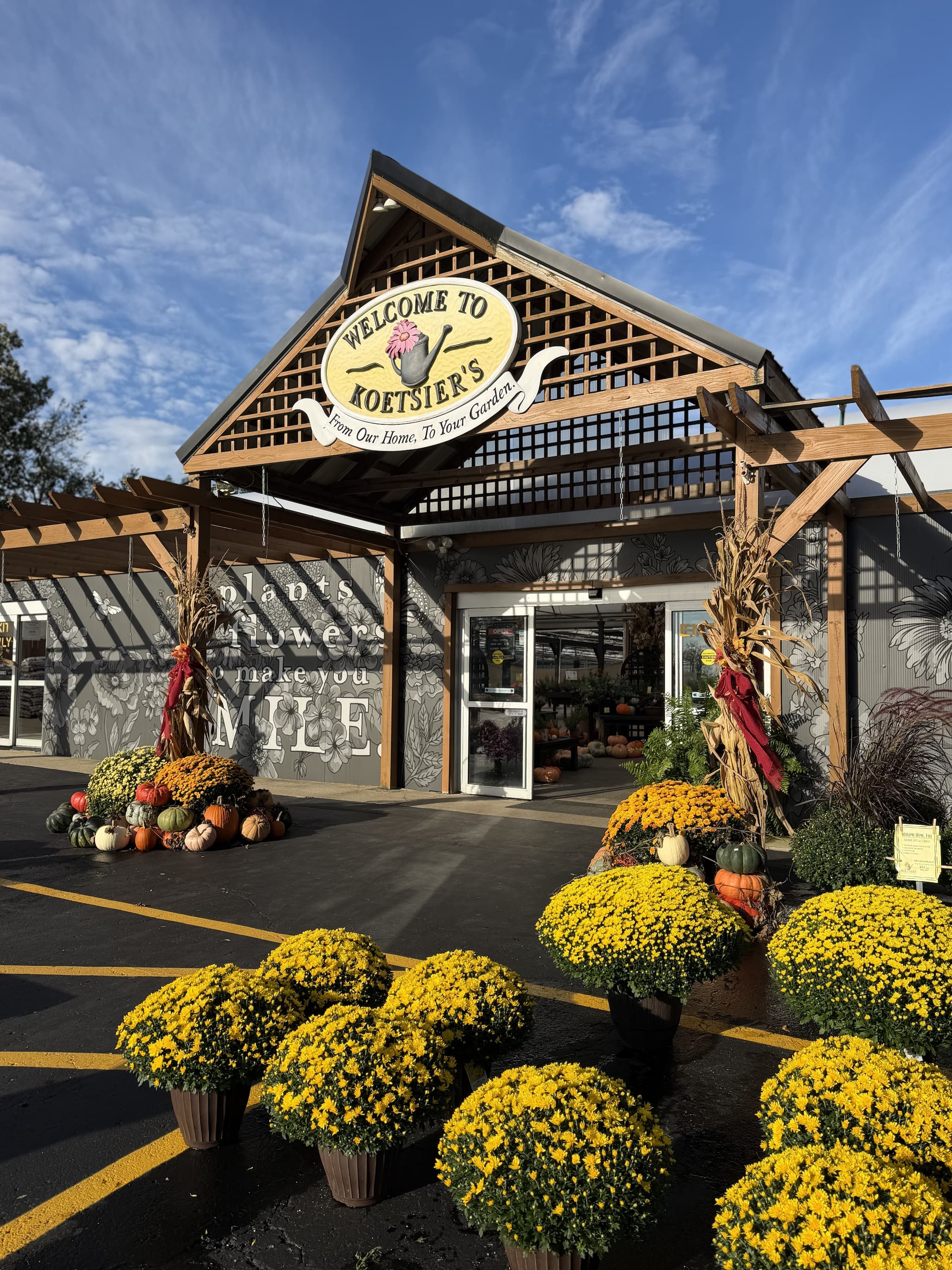 Koetsier's fall entrance