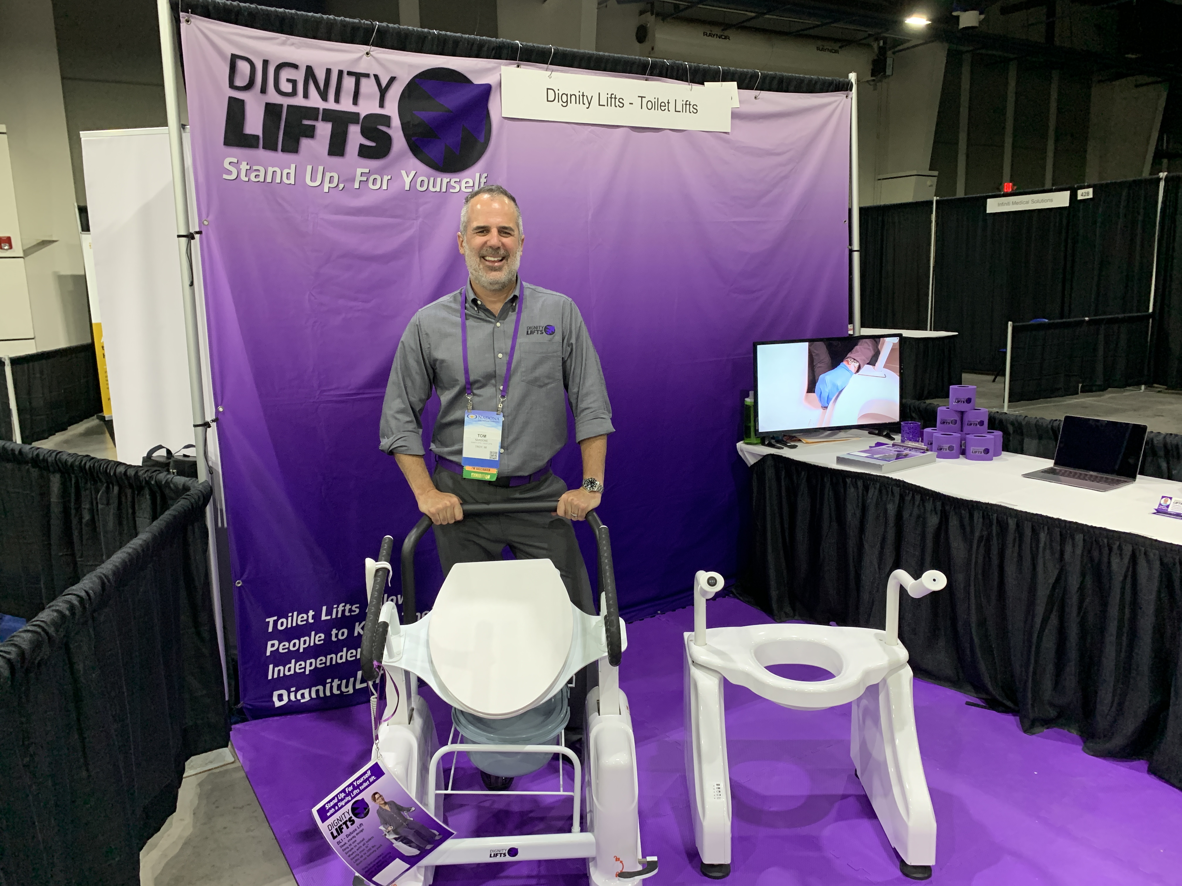 Tom from Dignity Lifts - Toilet Lifts