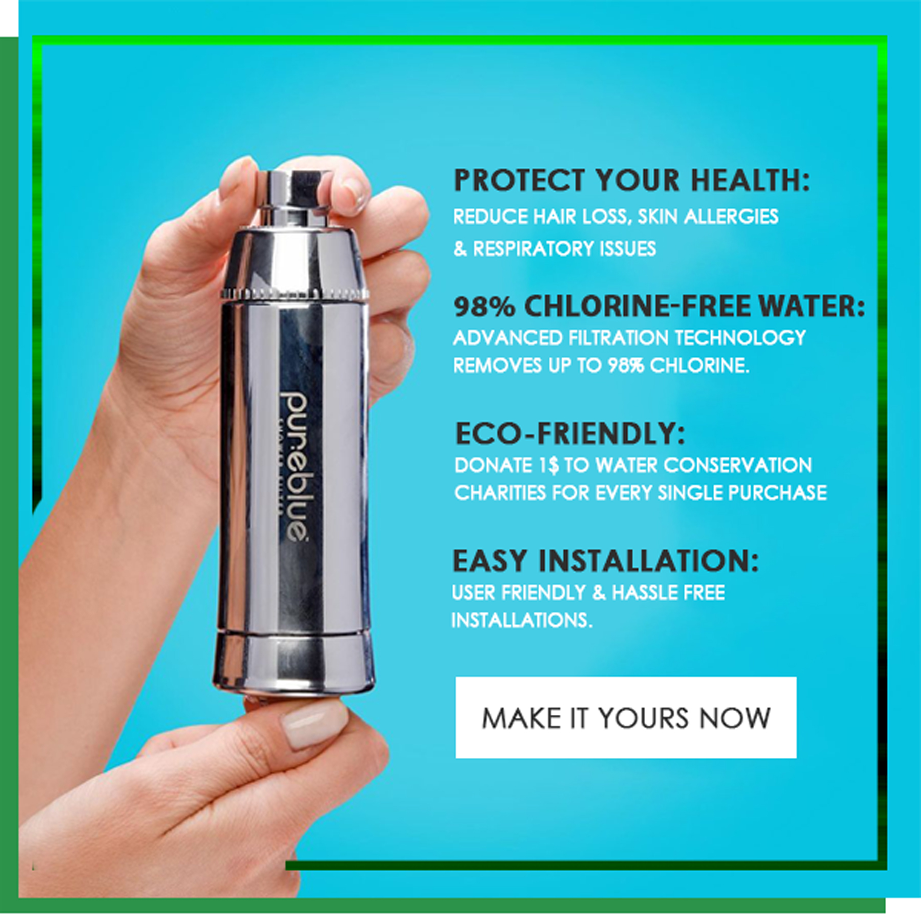 🌍🚿Celebrate World Health Day with Pure Blue! H2O Pure Blue