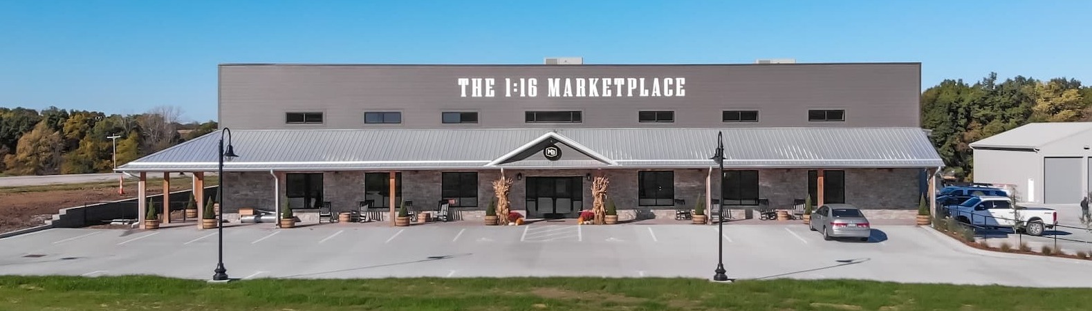 The 1:16 Marketplace exterior