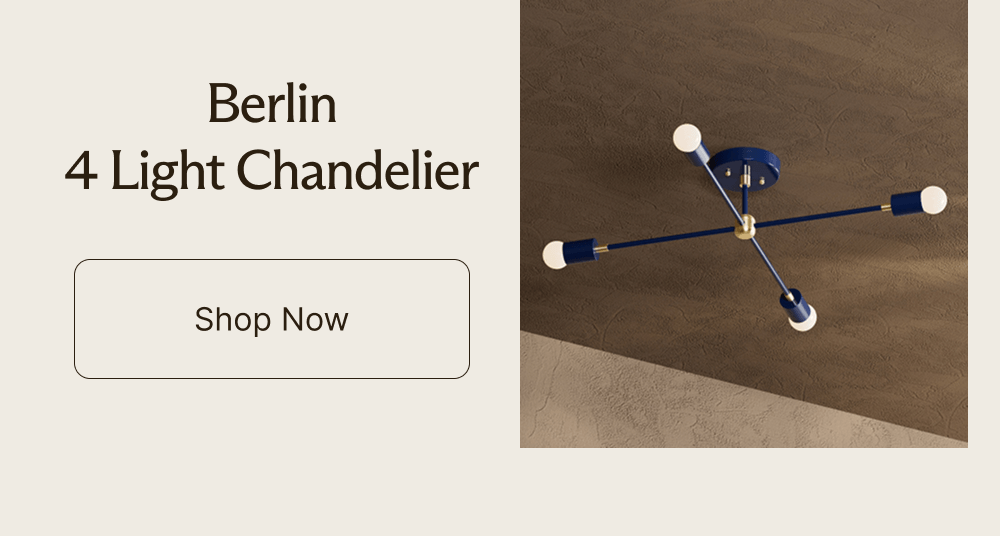 Berlin 4 Light Chandelier