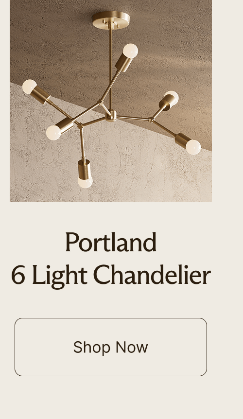 Portland 6 Light Chandelier