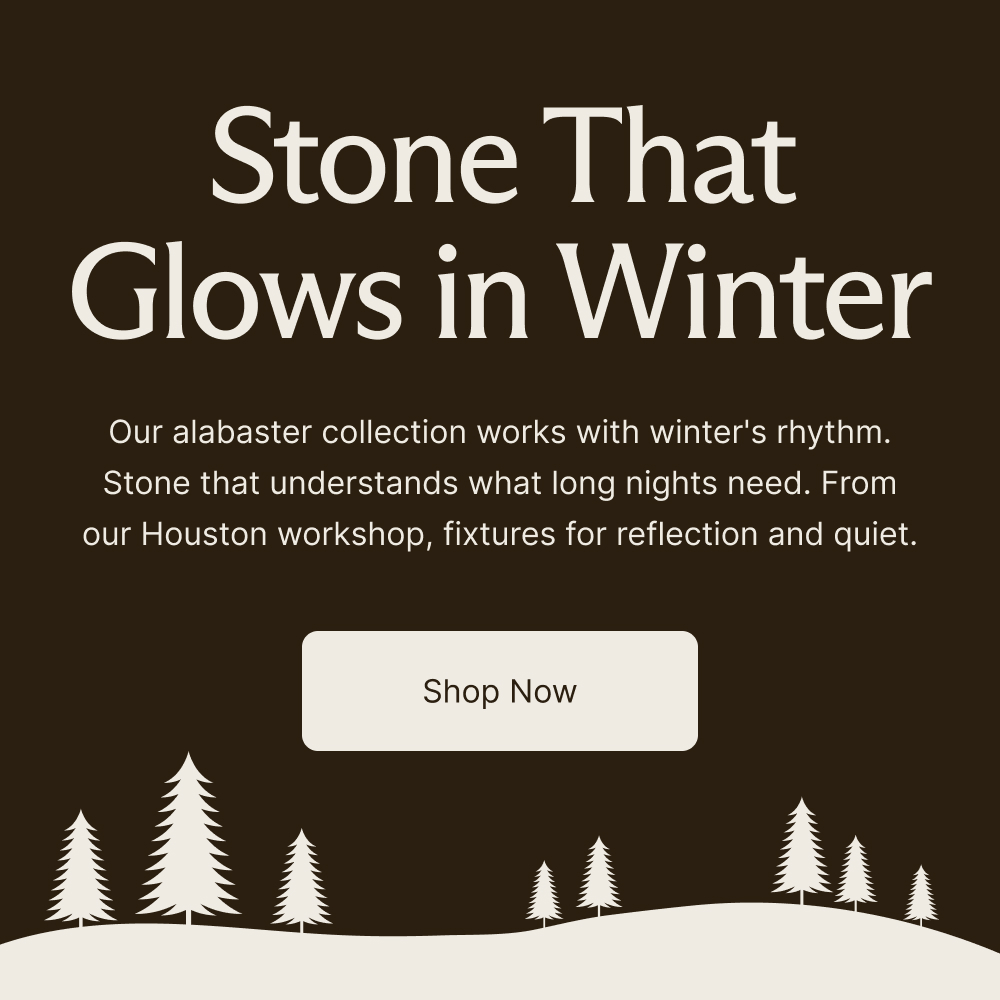 Stone That Glows in Winter