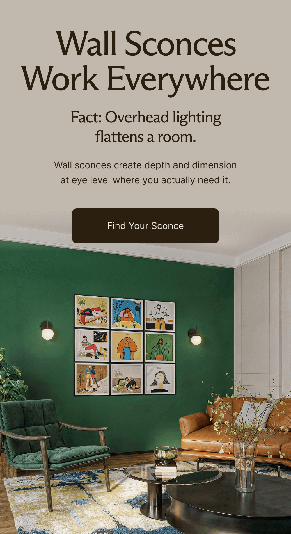 Wall Sconces Work Everywhere