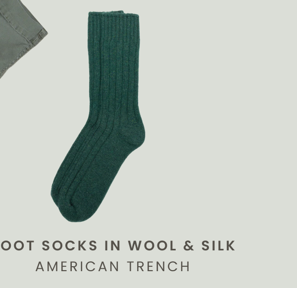 Boot Socks in Wool & Silk