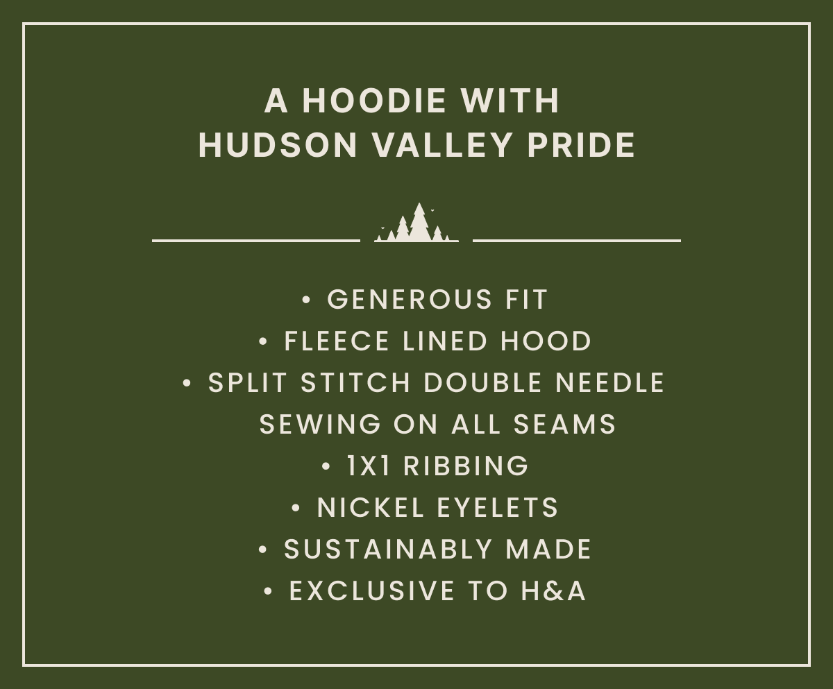 A Hoodie with Hudson Valley Pride