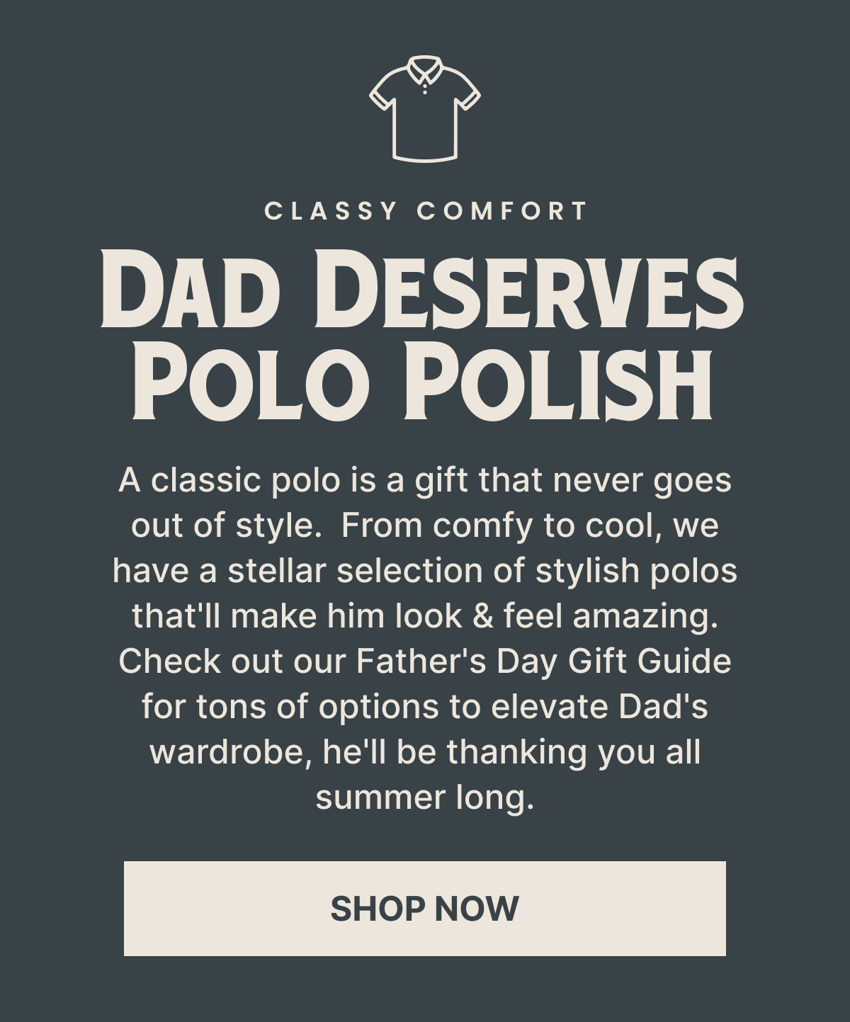 Dad Deserves Polo Polish
