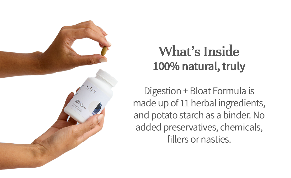 Free yourself from bloat for good. Zilch Acne