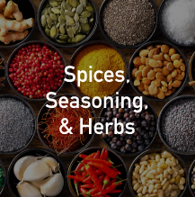 Spices, Seasonings, Herbs
