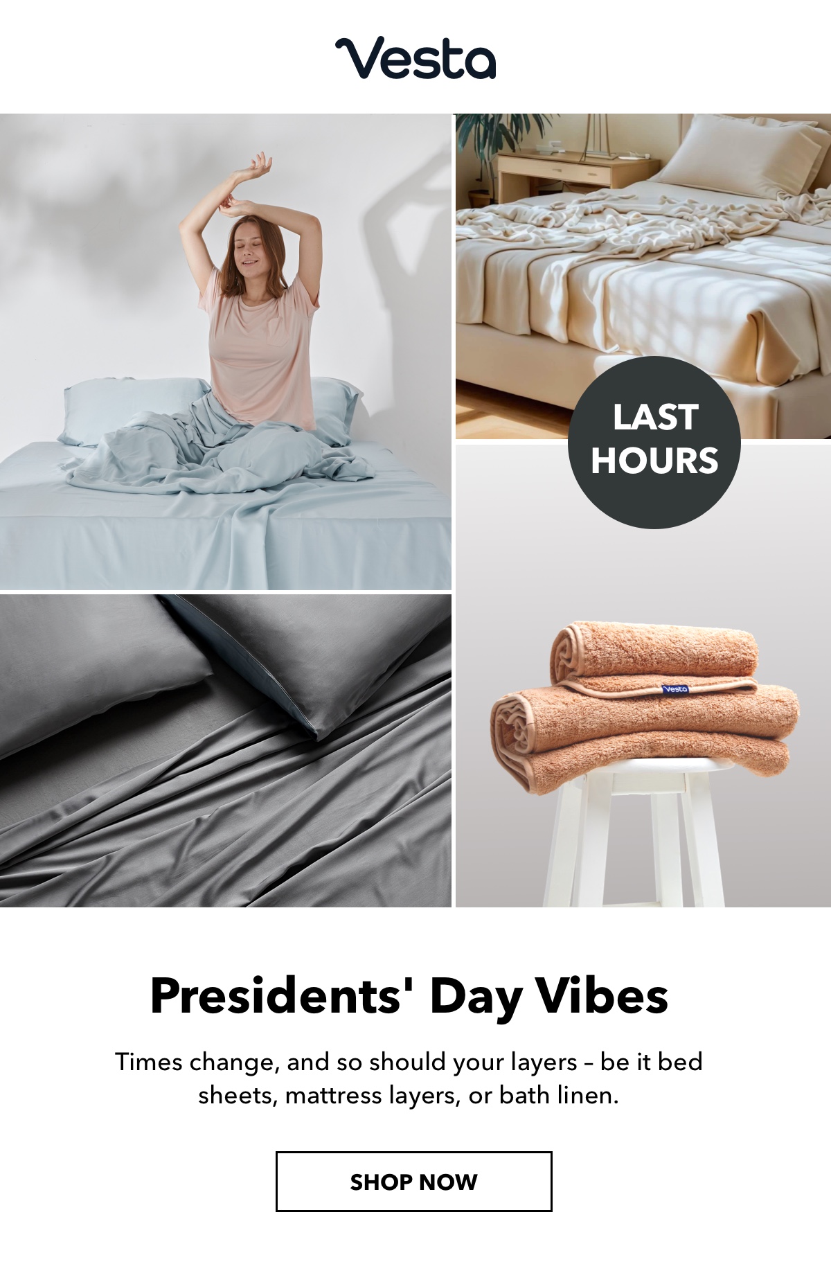 Surprise Extension Presidents' Day Vibes Still Here 🌈 Vesta Sleep