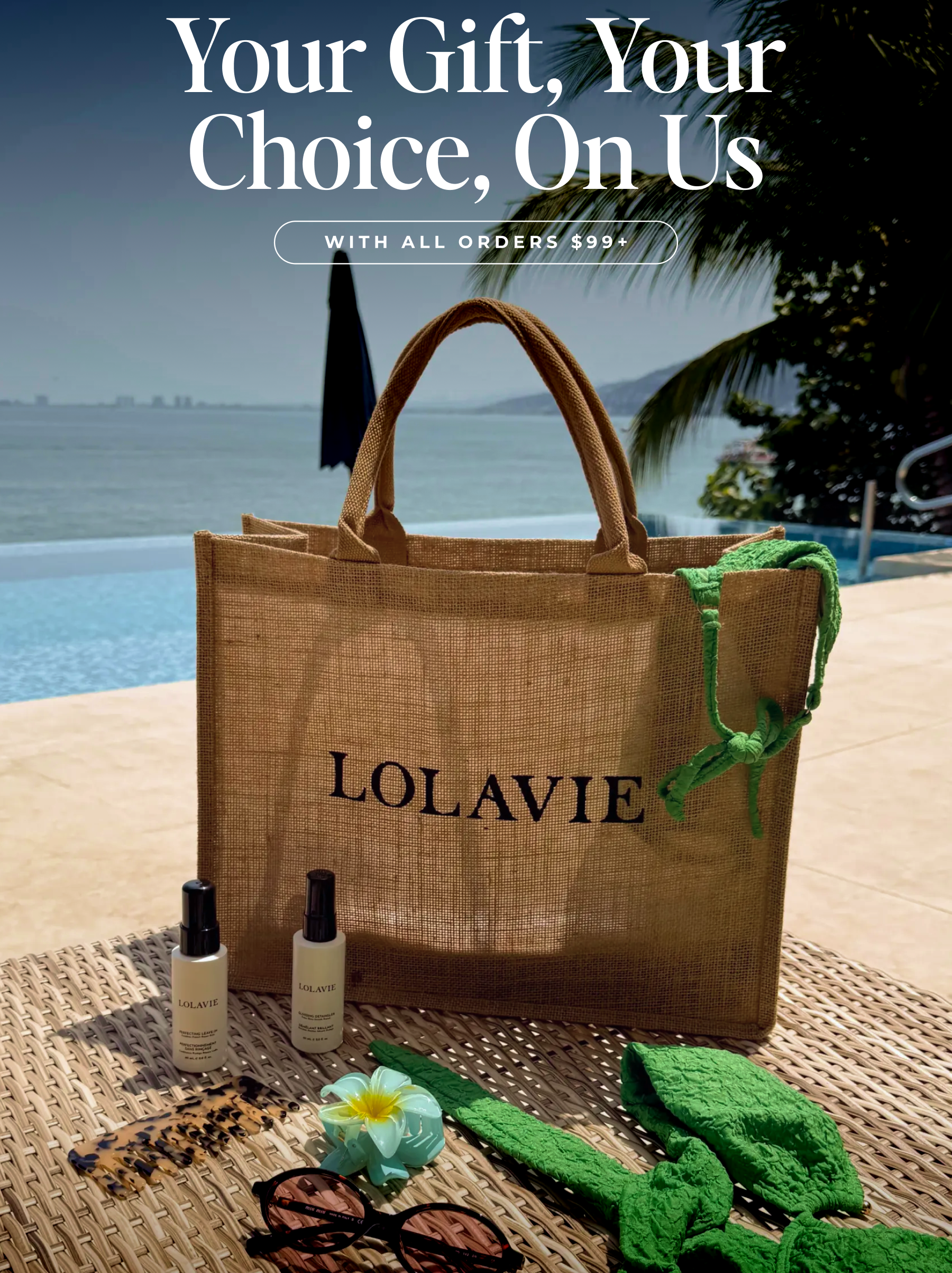 Your Gift, Your  Choice, On Us