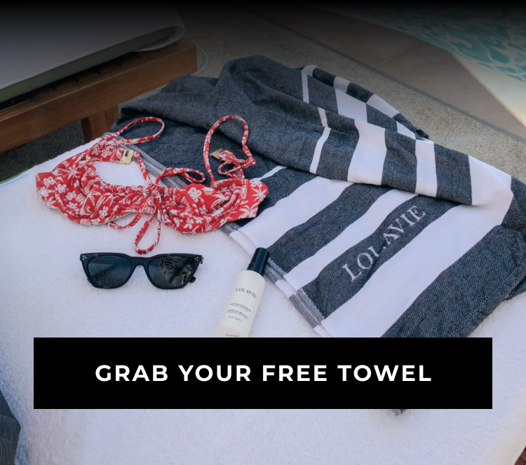 GRAB YOUR FREE TOWEL
