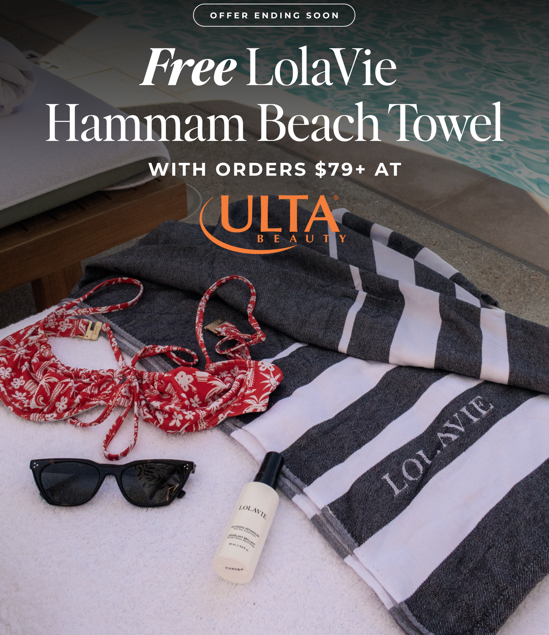 FREE LolaVie Hammam Beach Towel