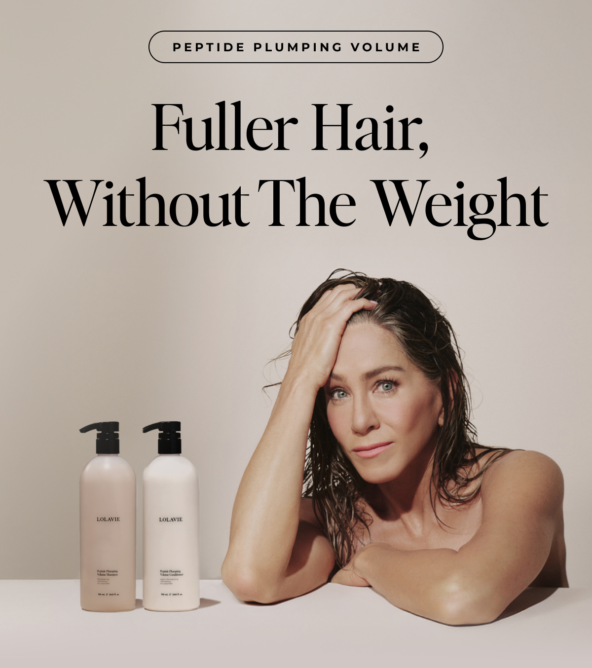 PEPTIDE PLUMPING VOLUME Fuller Hair,  Without The Weight