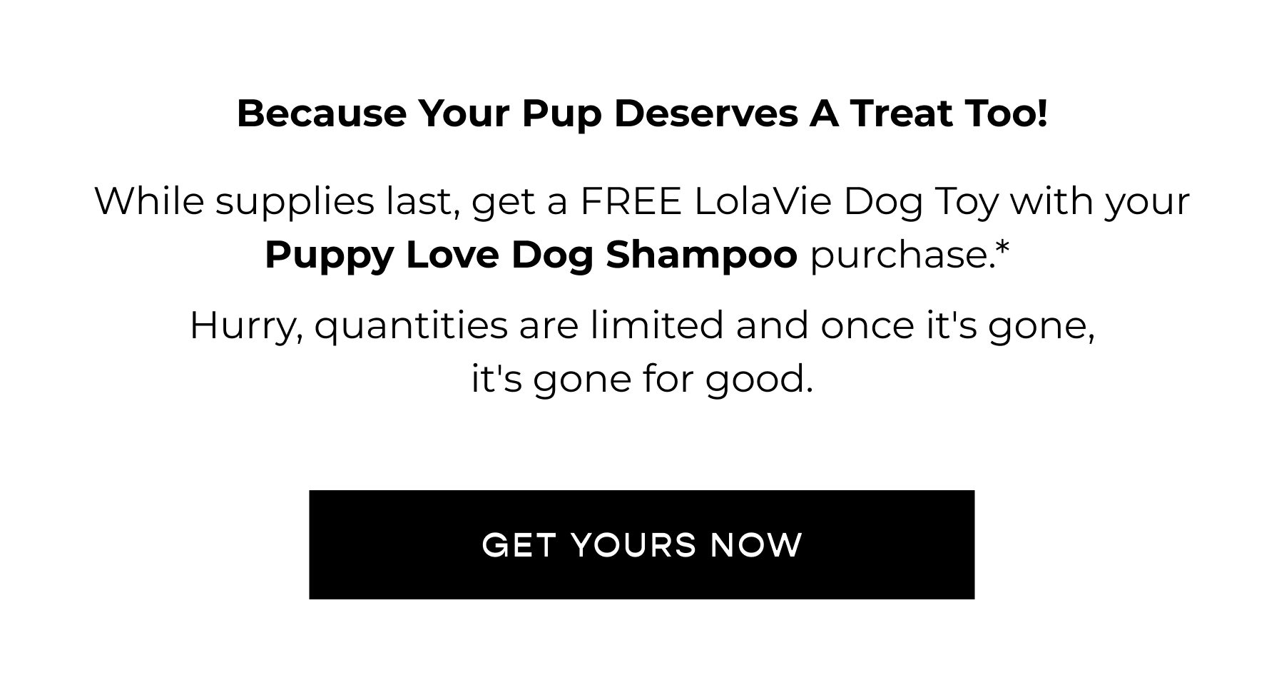 Because Your Pup Deserves A Treat Too!