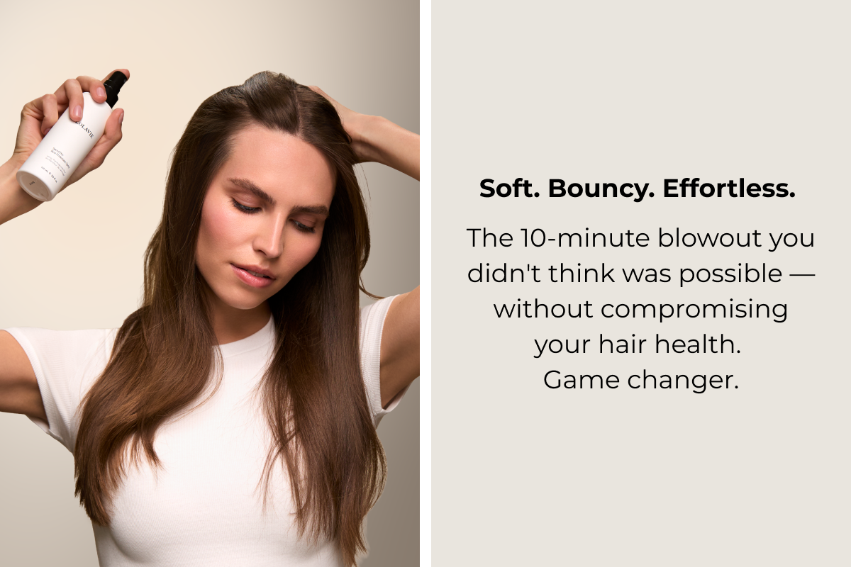 Soft. Bouncy. Effortless.&nbsp; The 10-minute blowout you didn't think was possible — without compromising your hair health. Game changer.