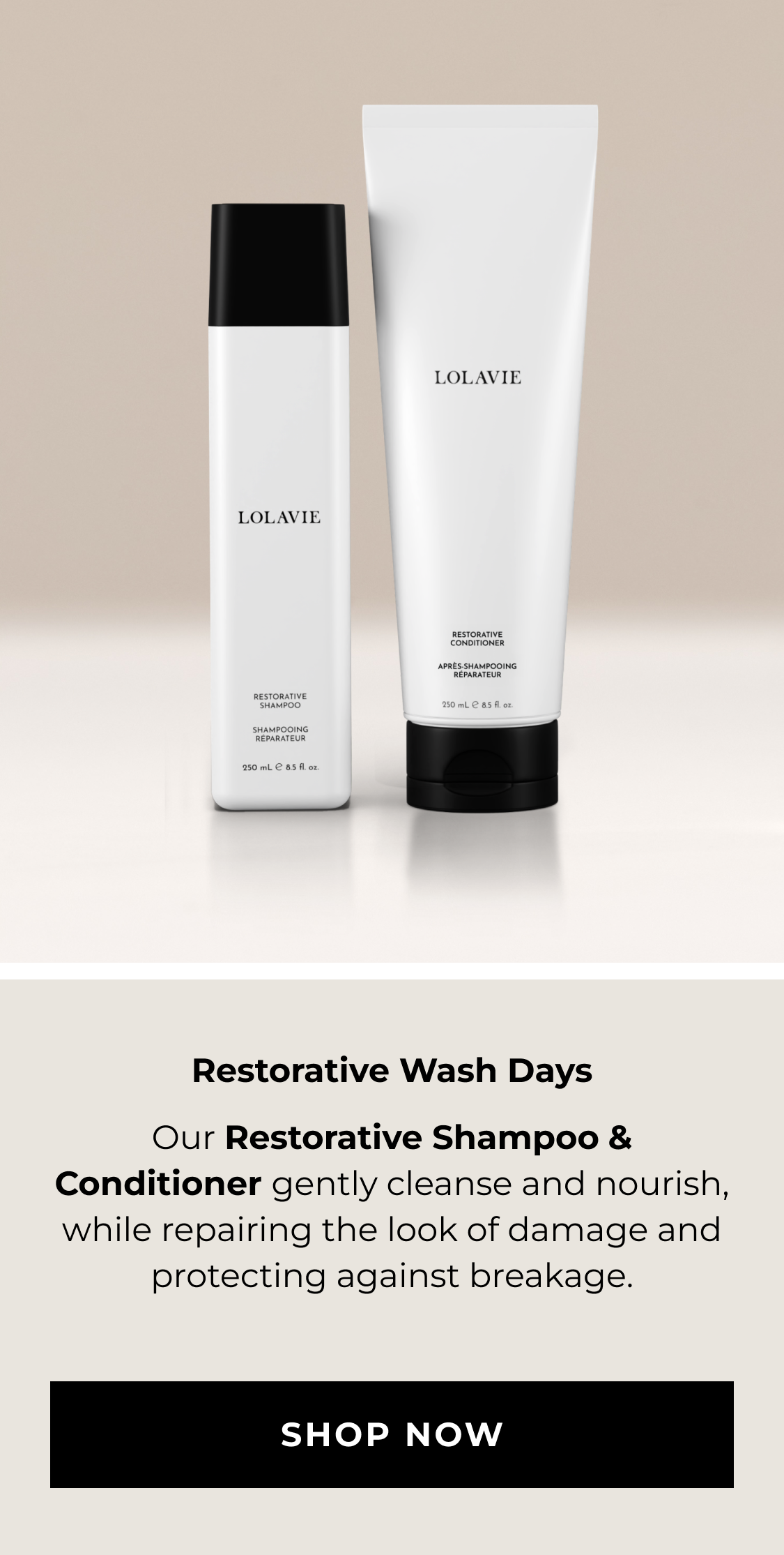 Restorative Shampoo & Conditioner