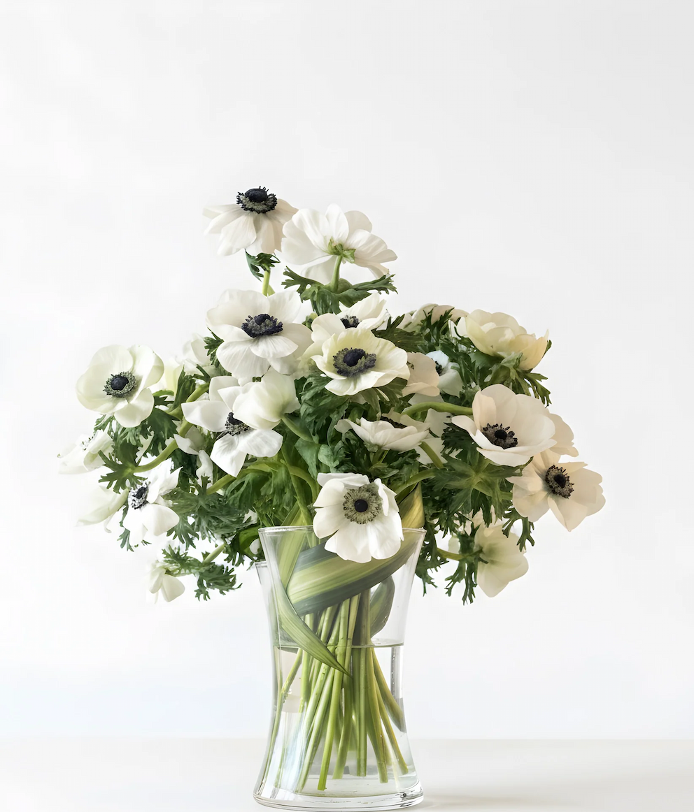 Texture and Neutrals floral arrangement