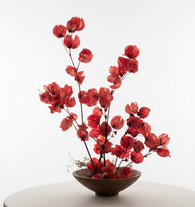 Wearable flowers and creative containers