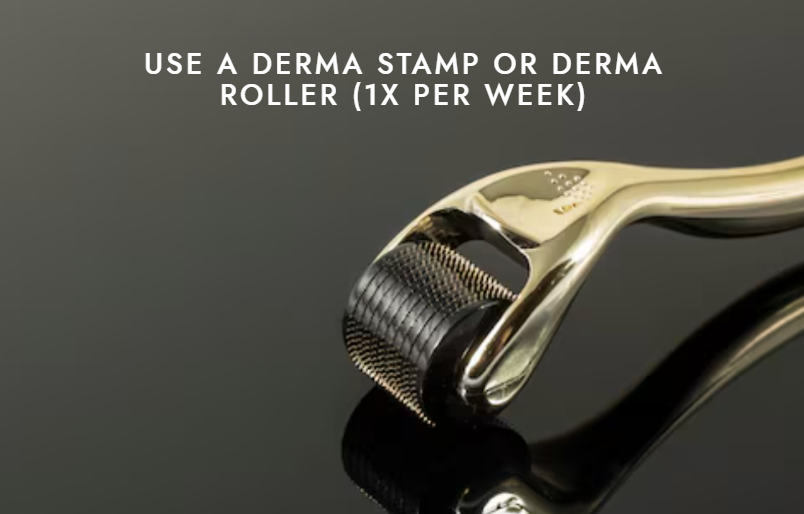 derma roller for hair loss - microstimulation scalp care tool