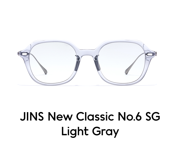 JINS New Classic No.6 SG Light Gray