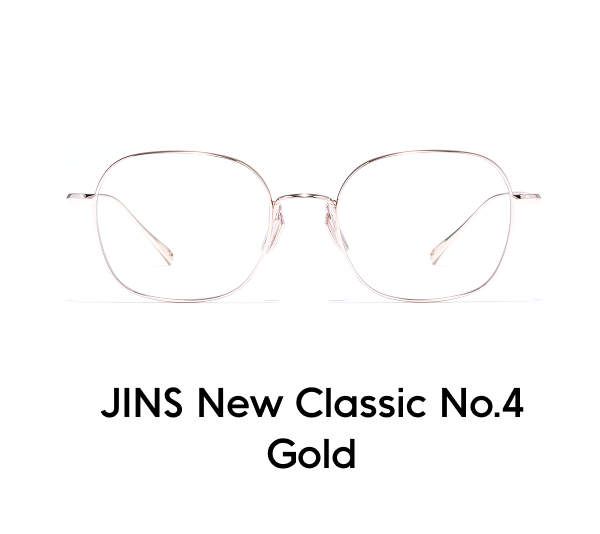 JINS New Classic No.4 Gold